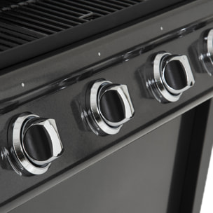 Barbecue au gaz RENO - 4 brûleurs avec thermomètre 14kW