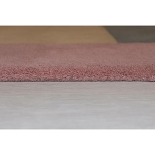 Tapis graphique en laine COLLAGE