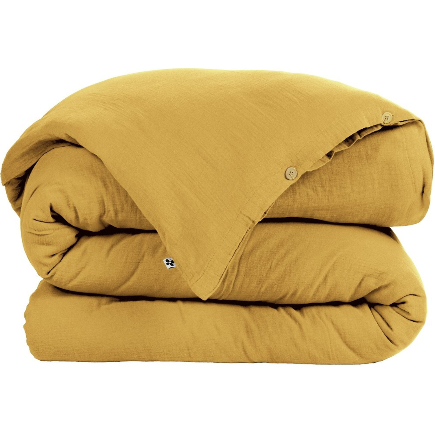 Housse De Couette 100% gaze De Coton Safran