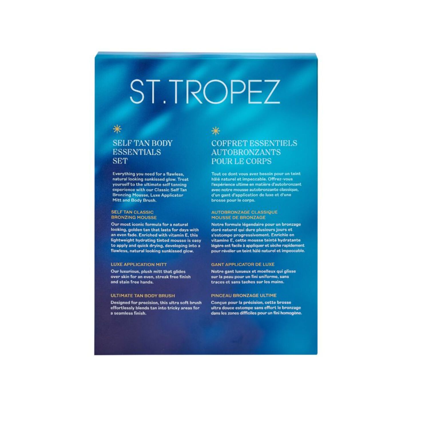 Ultimate Tan Kit - Coffret Self Tan Classic 200 ml +Gant Applicateur + Pinceau Applicateur