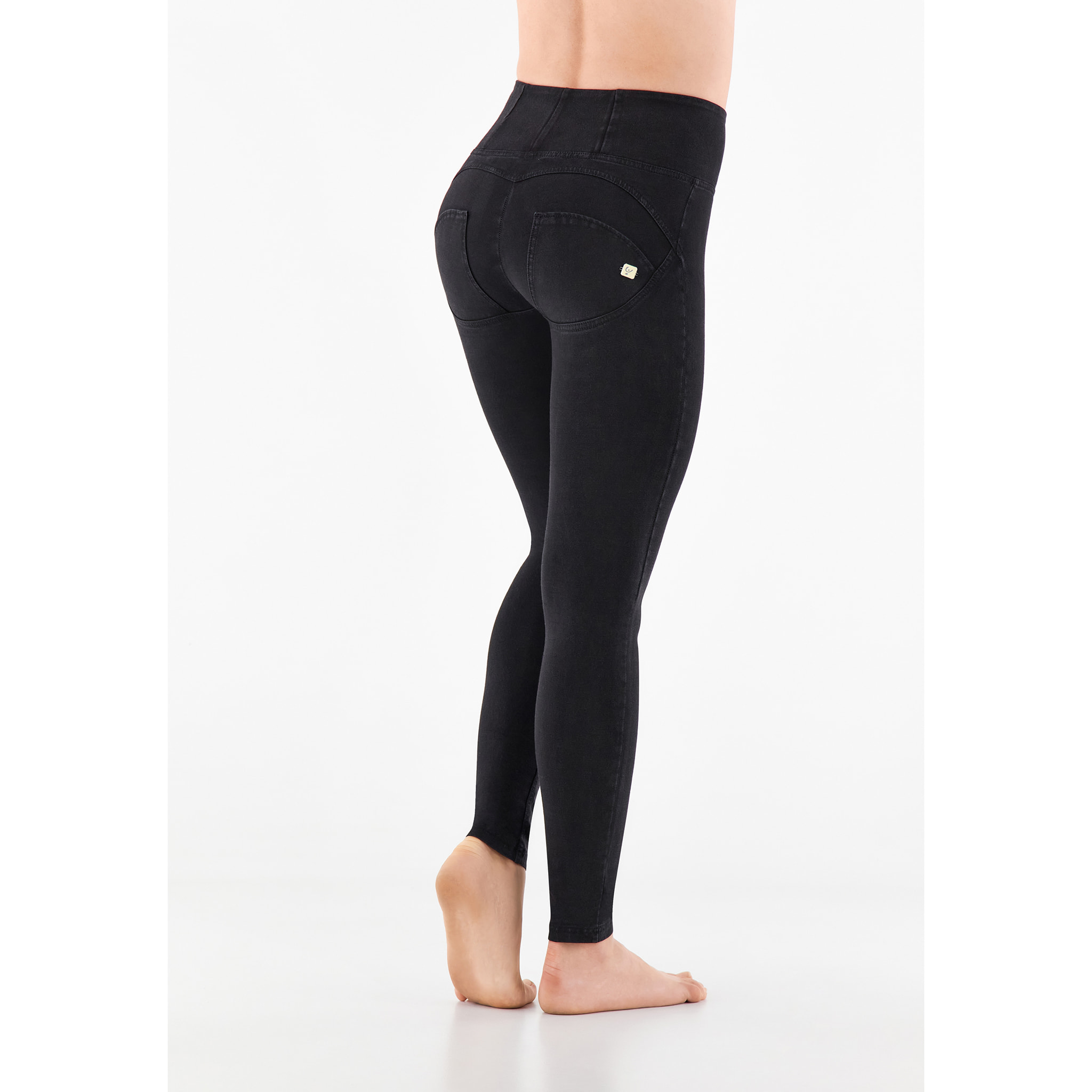 Jeggings push up WR.UP® skinny vita alta tessuto organico