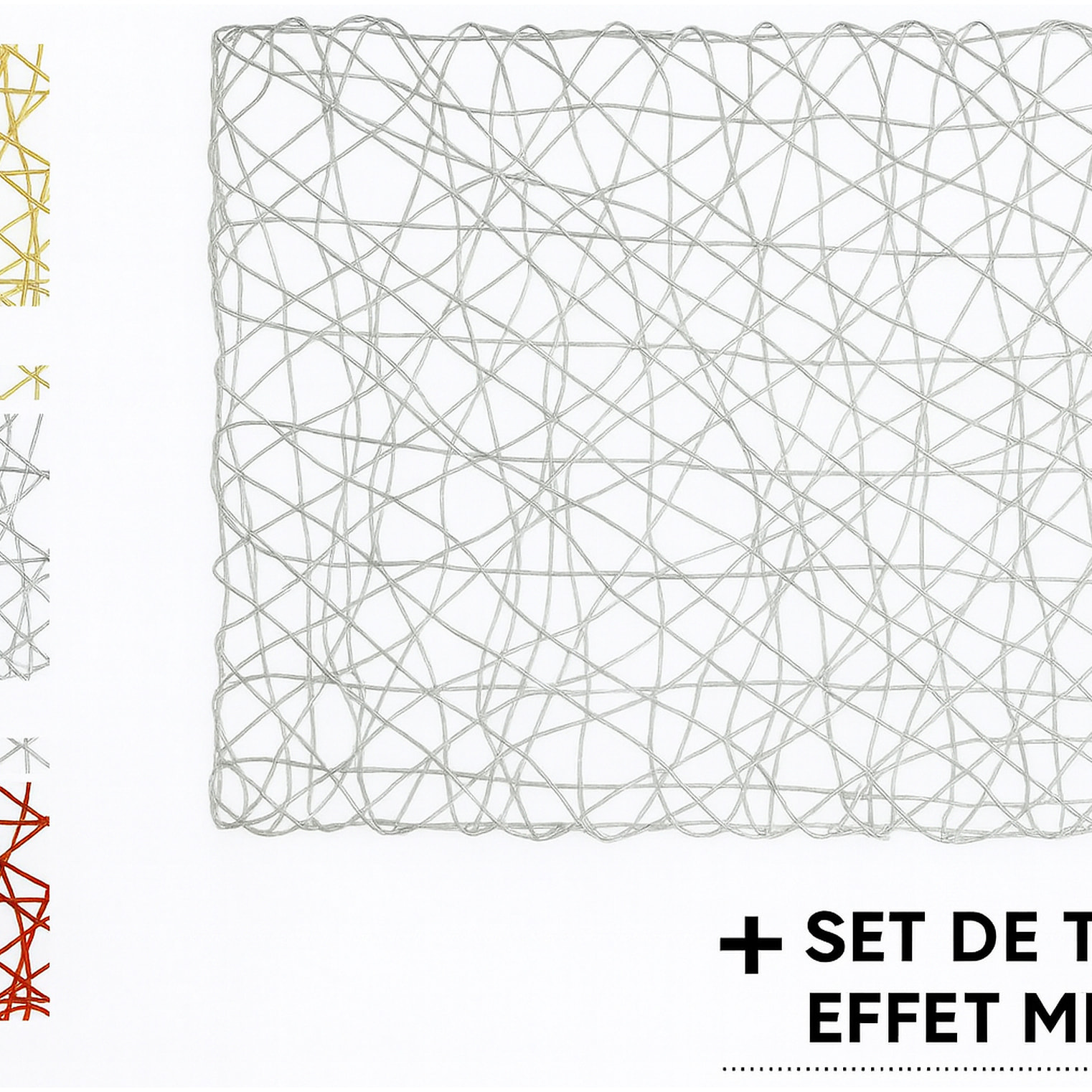 Set De Table 100%papier Axos