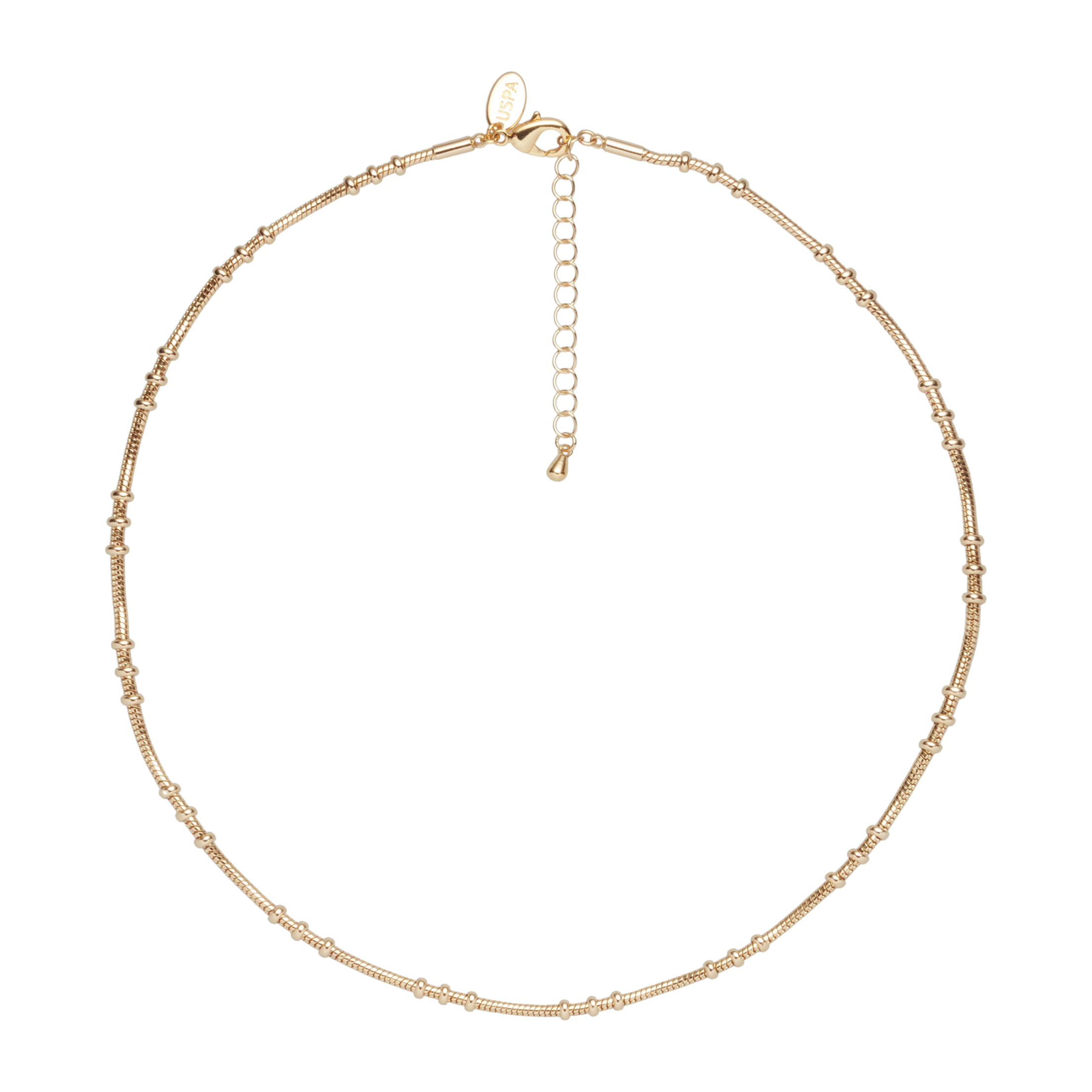 Collana U.S. Polo Assn. Catena in metallo dorato