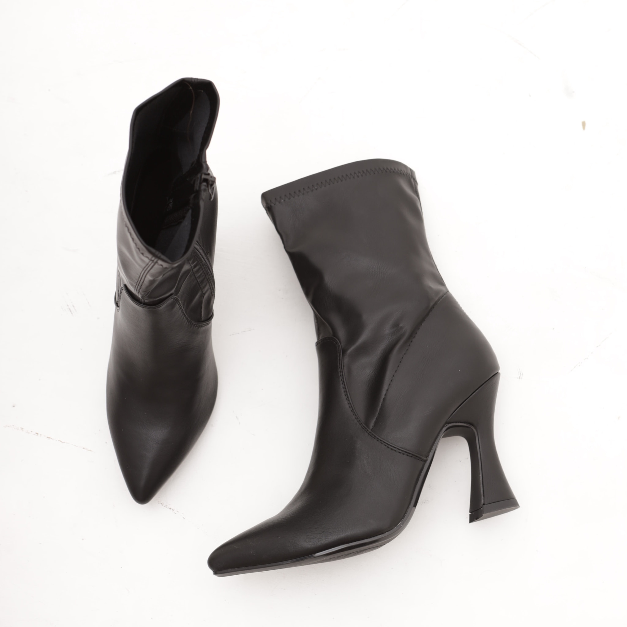 TRONCHETTO ELASTICIZZATO NERO