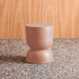 Table d'appoint, bout de canapé, table de chevet métal Ø32 x H42cm MADI