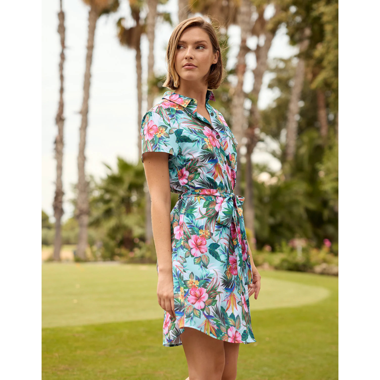 Vestido Corto Multicolor - Orante