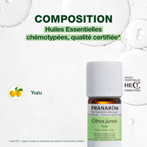 Pranarom - Huile Essentielle de Yuzu - 5 ml
