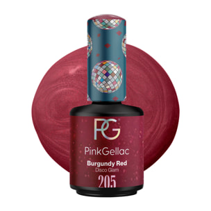 Vernis semi-permanent - 205 Burgundy Red - 15 ml