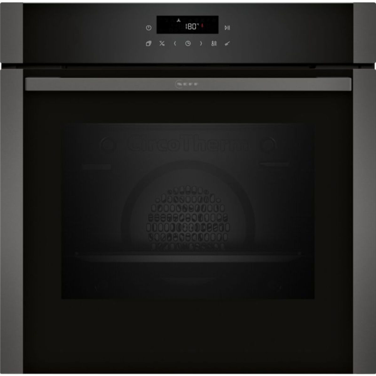 Four encastrable NEFF B2ACJ7AG0, Air Fry, Graphite Grey