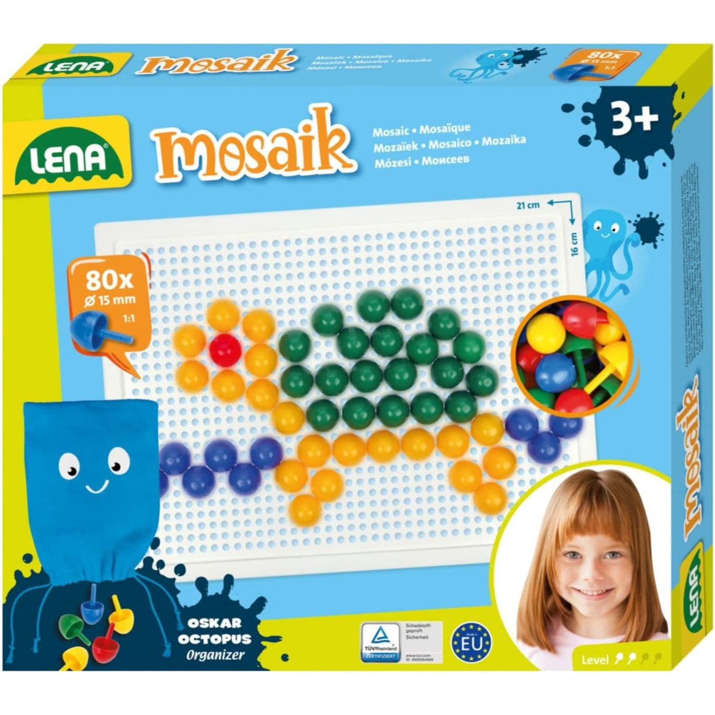 Set Chiodini Opachi 15mm, 80 pz