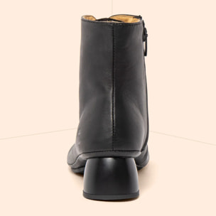 Botines con tacón N5967 SOFT NAPPA BLACK/ NARA color Black