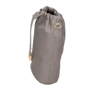 Borsa a sacca da donna - Modello Angela - Vera pelle - 16.0 x 20.0 x 7.0 cm