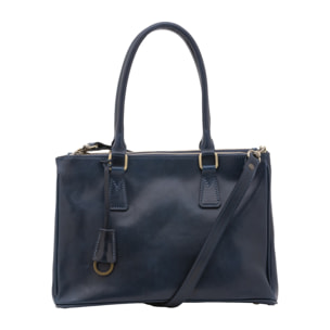 Borsa a tracolla da donna - Modello Bryony - Vera pelle - 35.0 x 23.0 x 16.0 cm
