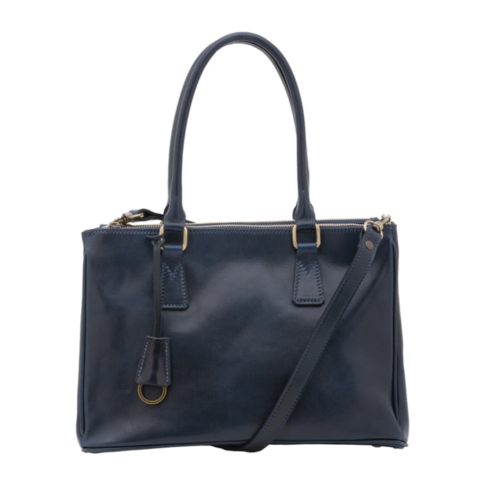 Borsa a tracolla da donna - Modello Bryony - Vera pelle - 35.0 x 23.0 x 16.0 cm