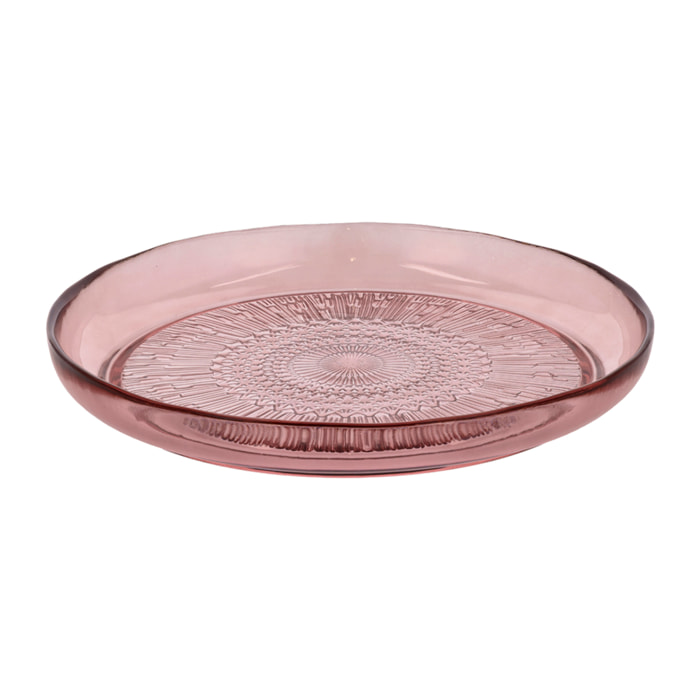 Assiette en verre Kusintha