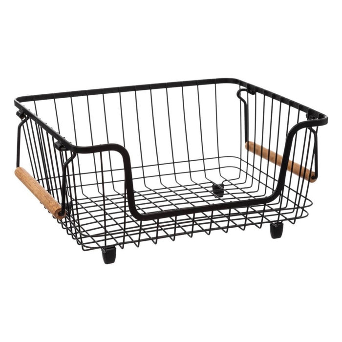 Cesta apilable de metal Blackwood tamaño M