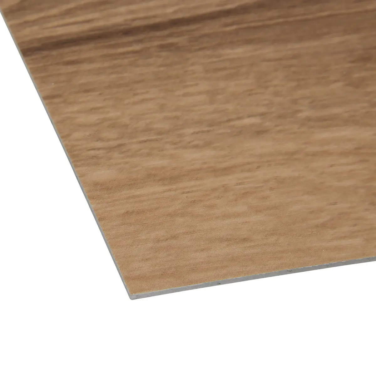 Lot de 7 lames adhésives PVC Vera 15x91cm marron naturel