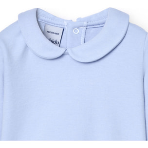 Camiseta bebé manga larga cuello fino