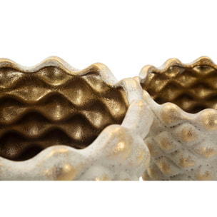 CACHEPOT PEPITAS COPPIA CM Ø 23X18-18,5X15,5 (APERTURA CM Ø 19-14)