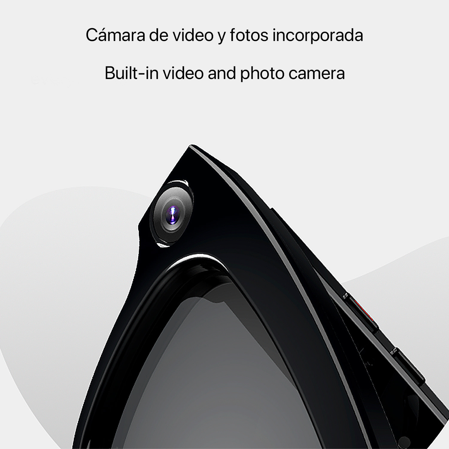 Gafas inteligentes M01, cámara integrada, control de música, inteligencia artificial, traducción de idiomas en tiempo real.