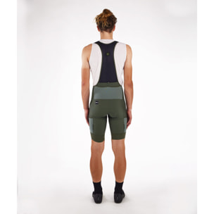 Gravel - Pantaloncino Cargo Uomo - Verde Militare - Uomo