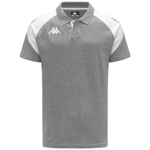 Kappa - Polo Shirts Uomo Grigio - Kappa4Football Lanetto