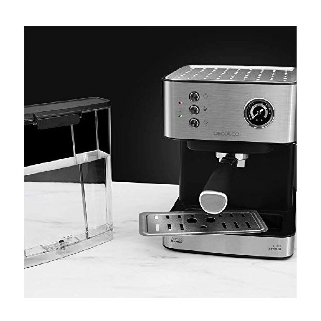 Cafetera Express Power Espresso 20 Professionale. 850 W, 20 Bares, Manómetro, De