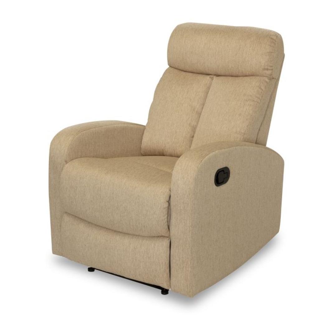 Sillón relax Shelby Beige