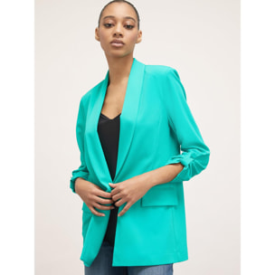 Motivi - Blazer amplio con abotonadura simple - Verde