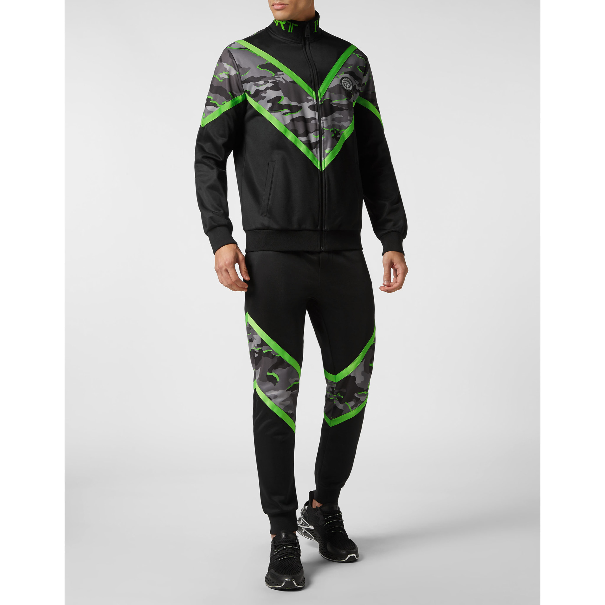 PLEIN SPORT Tracksuit: Top & Trousers CAMOUFLAGE