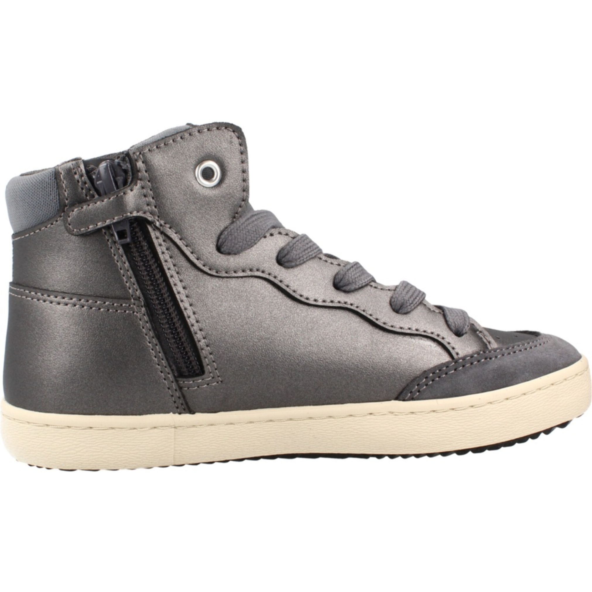 Zapatillas Niña de la marca GEOX  modelo J664GB 0NFEW J KALISPERA PLATA
