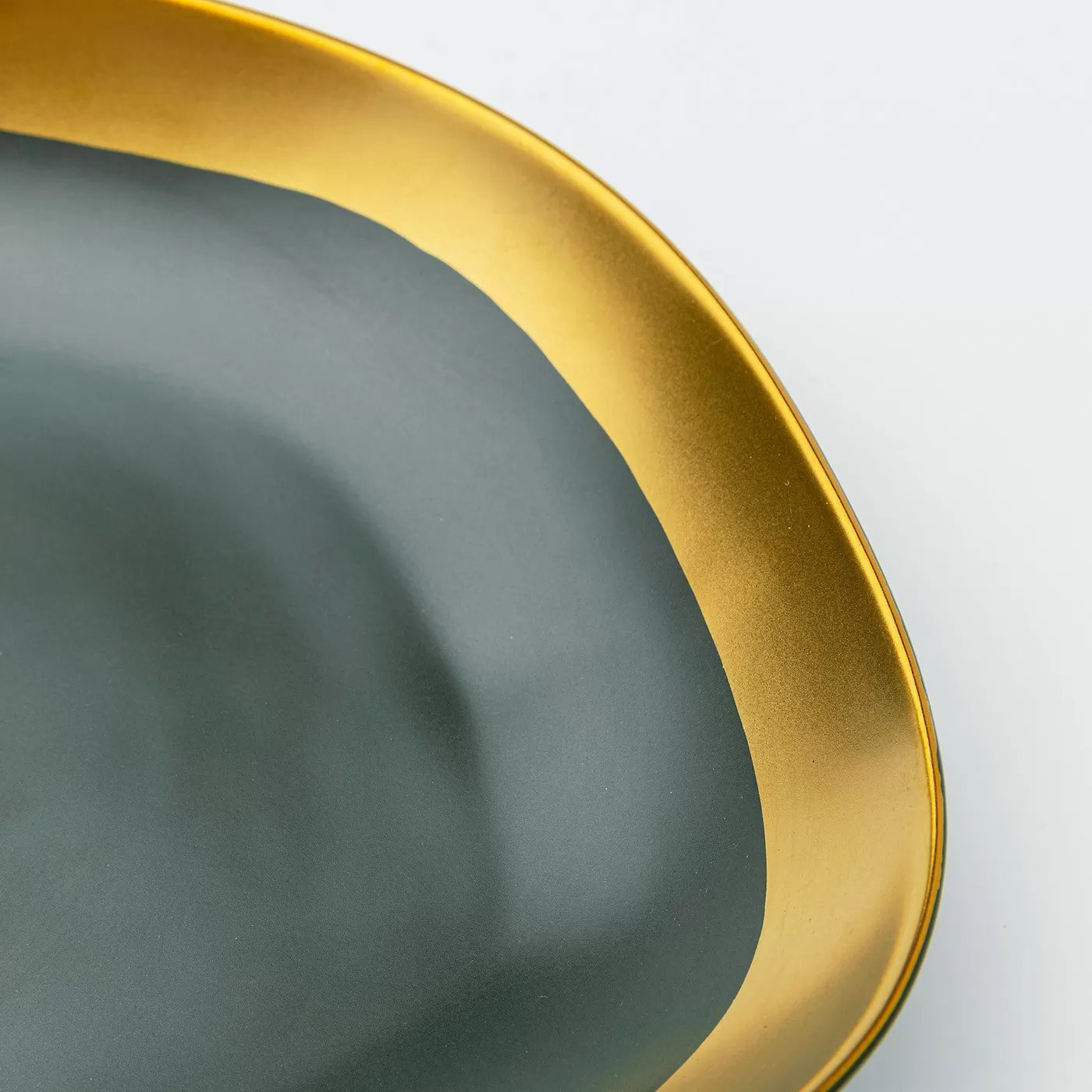 Assiettes Vibrations 27cm vertes set de 4 Kare Design