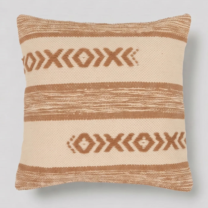 Cojín cuadrante algodón Burton 45x45 - funda + relleno