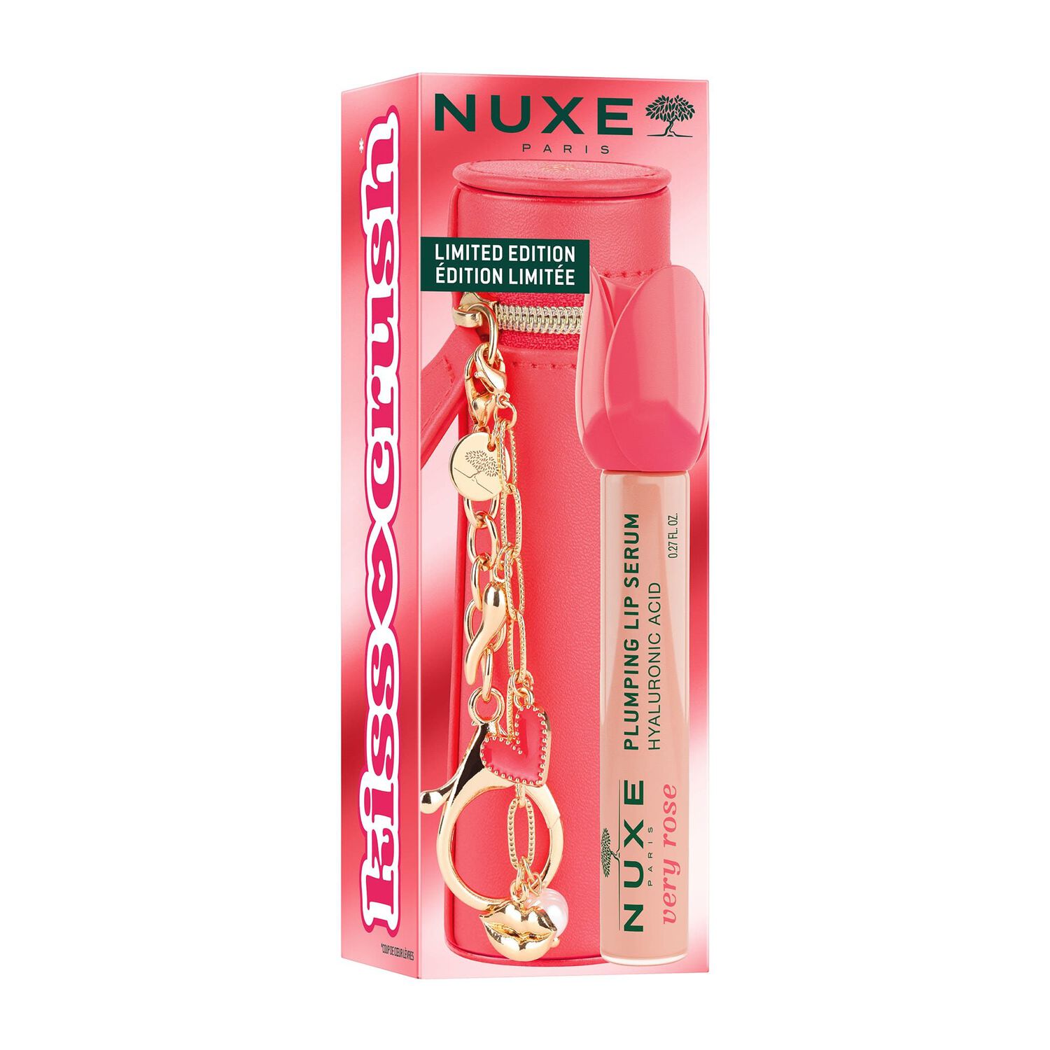 Very Rose - Sérum Lèvres Repulpant avec étui & charms Édition Limitée