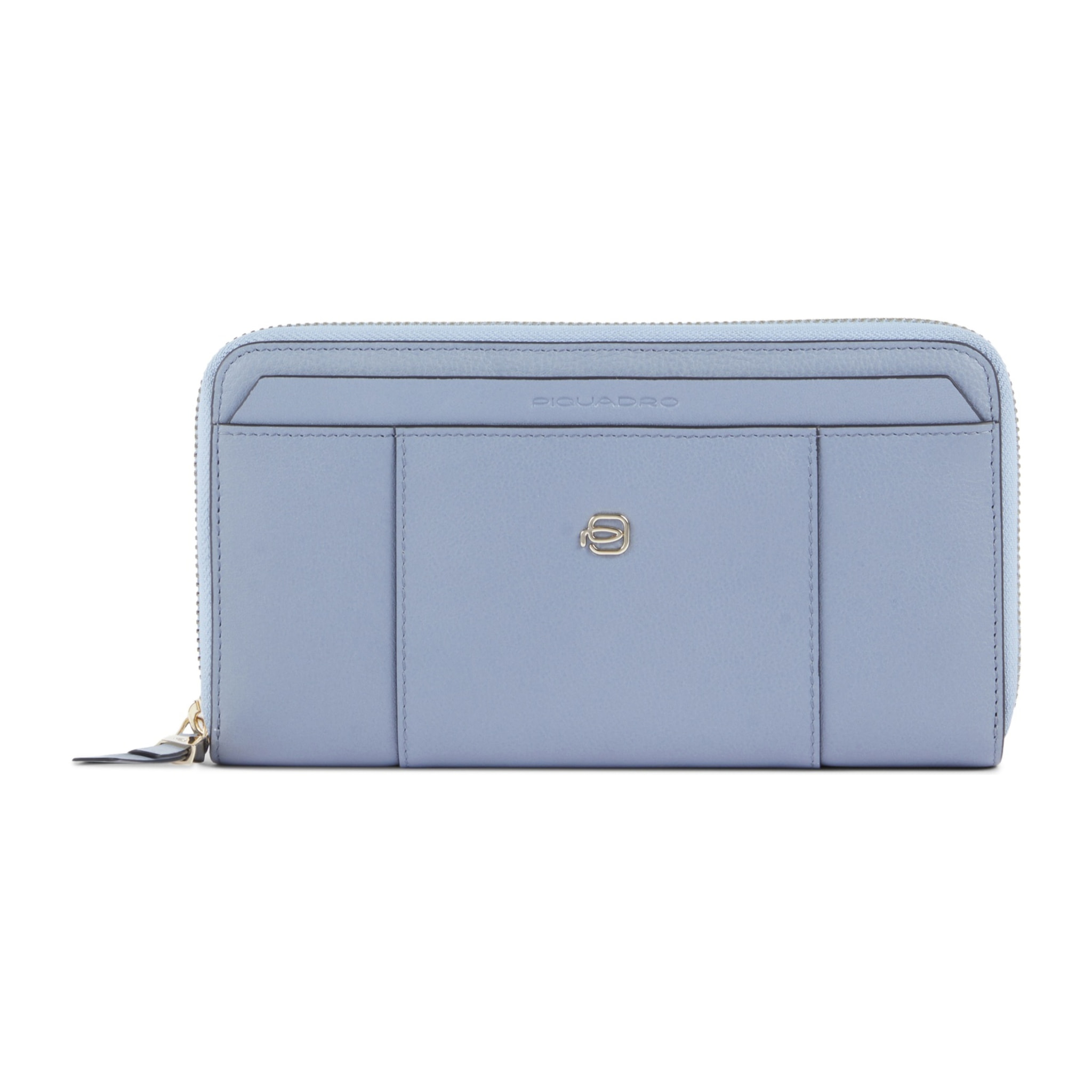 Piquadro Portafogli donna grande zip-around