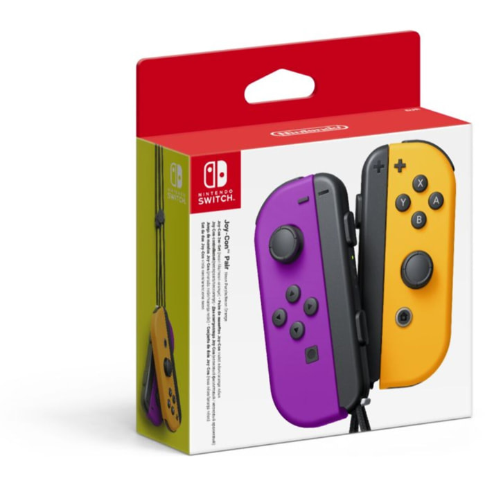 Manette NINTENDO Paire de Manettes Joy-Con Violet/Orange