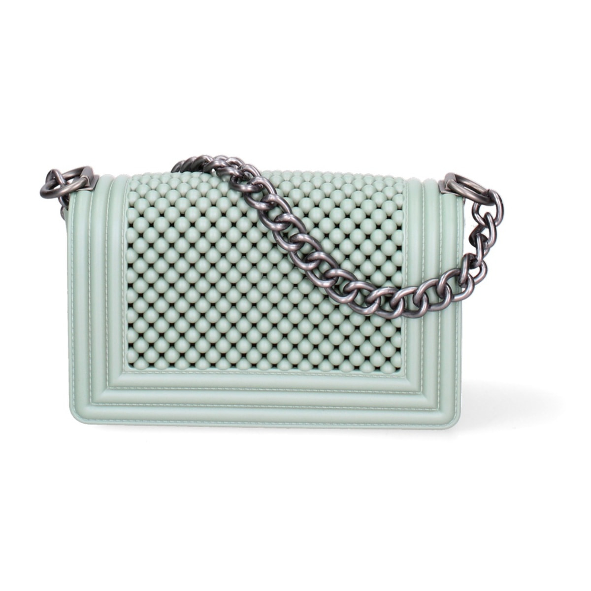 Borsa a mano da donna - Modello False - 100% Pvc - 11.0 x 19.0 x 6.5 cm