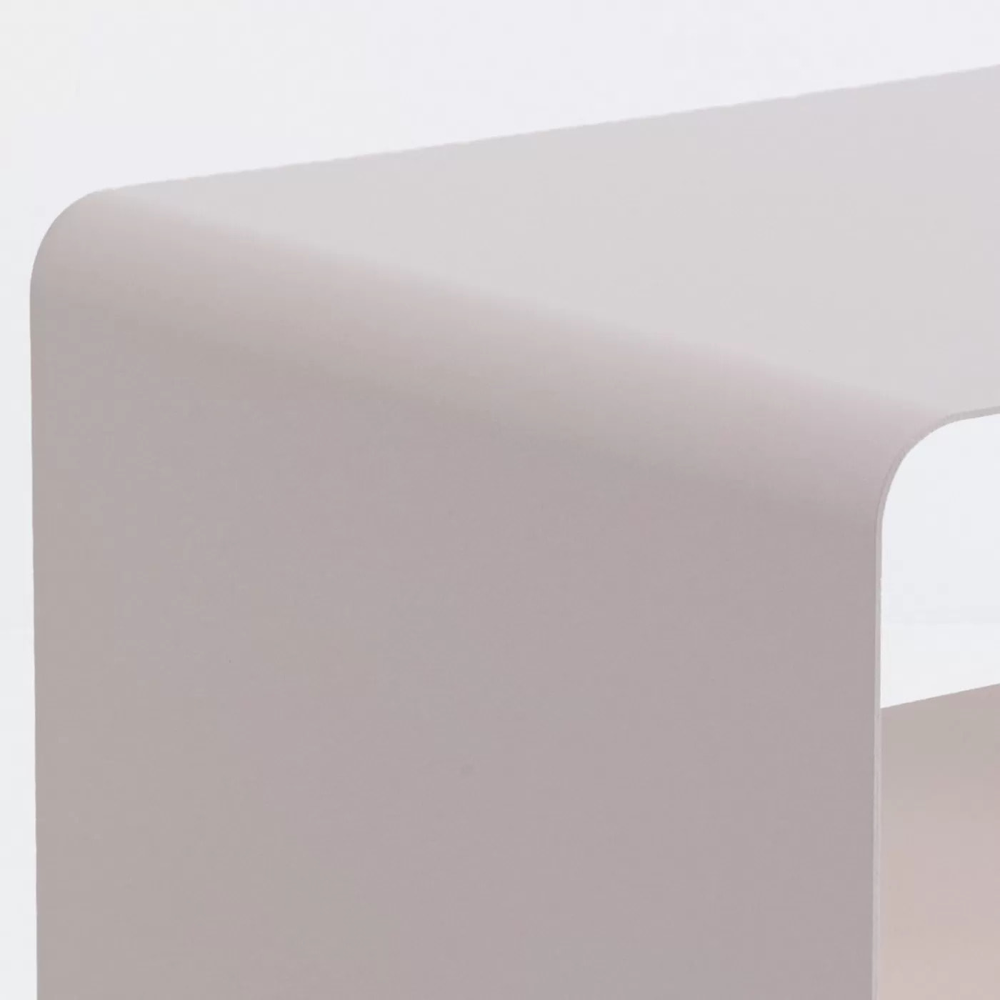 Table basse Lounge 58x37cm crème Kare Design