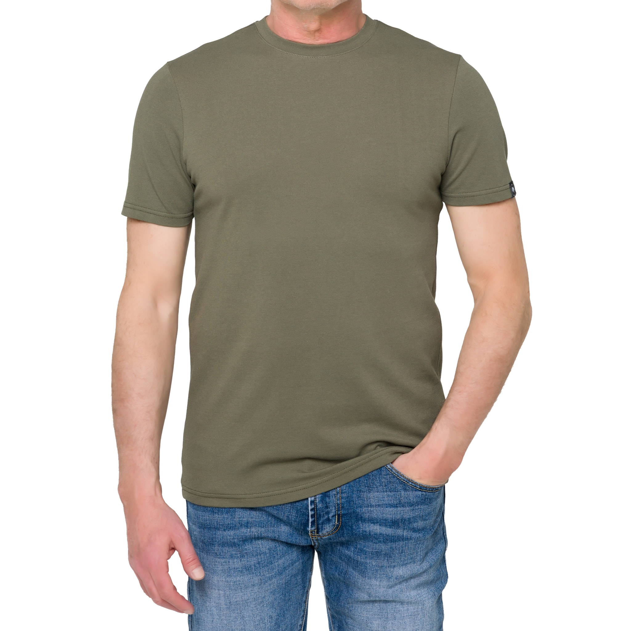 Camiseta Hot Buttered Pangai verde militar