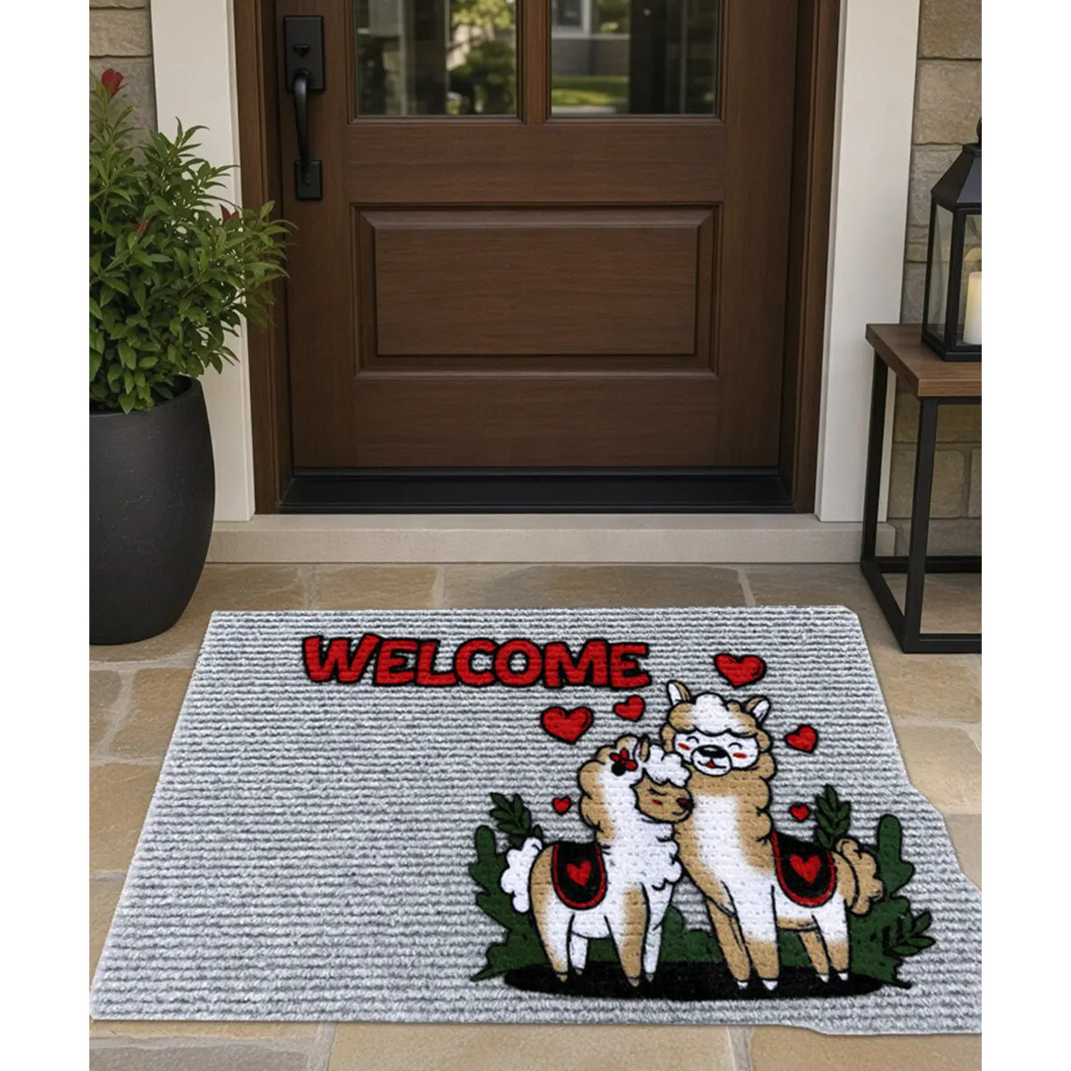 Zerbino Lama per ingresso casa in poliestere