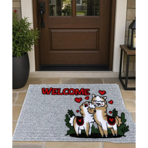 Zerbino Lama per ingresso casa in poliestere