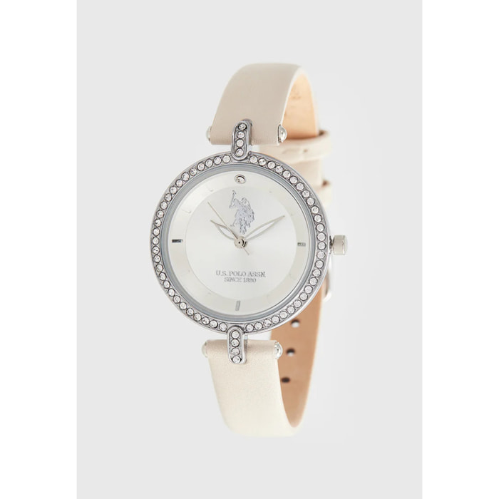 Orologio U.S. Polo Assn. in pelle