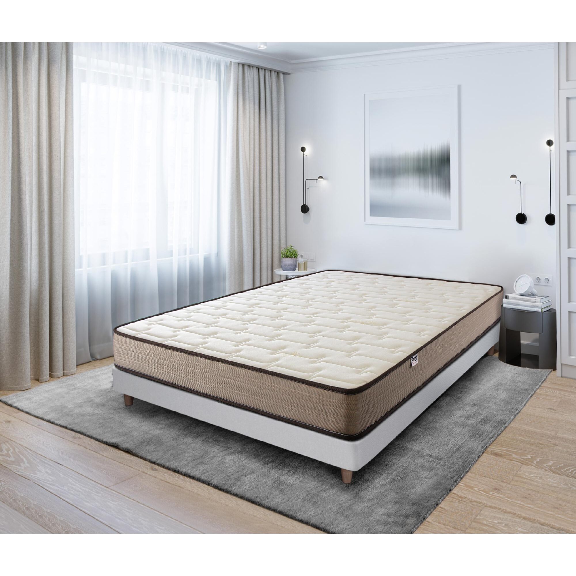 Colchón Vissoft HR Bamboo Basic de SonnoMattress, Altura 21 cm