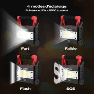 Batterie externe TNB Lampe extérieure noir