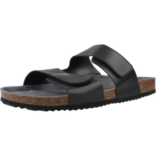 Sandalias Hombre de la marca GEOX  modelo U SANDAL GHITA NEGRO