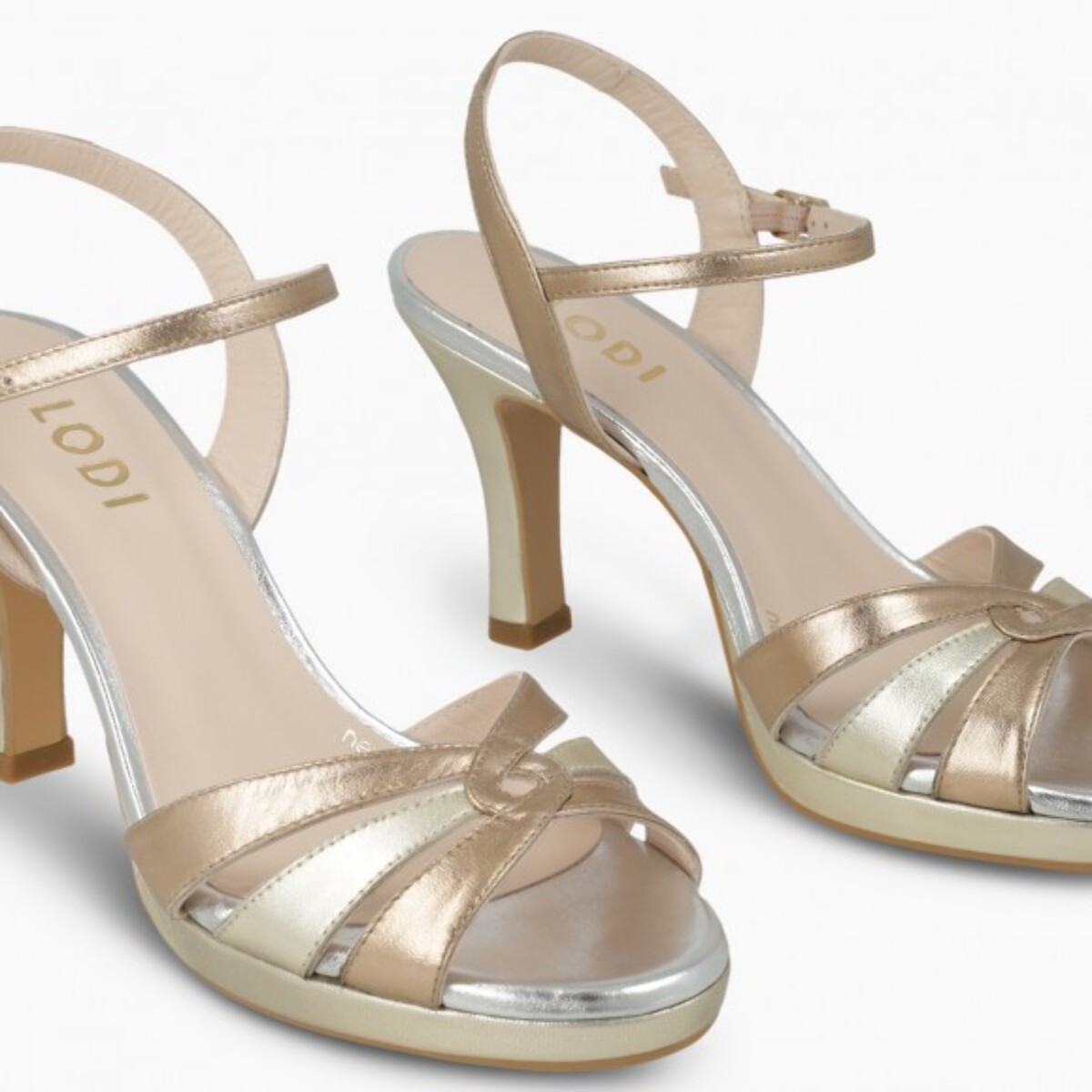 SANDALIAS DORADAS LOSCO