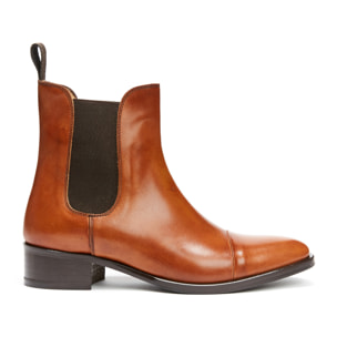 Chelsea boot British Passport marrone tan