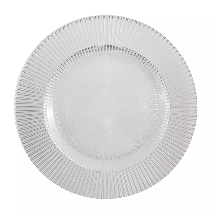 Lot de 6 ASSIETTE PLATE LUCE
