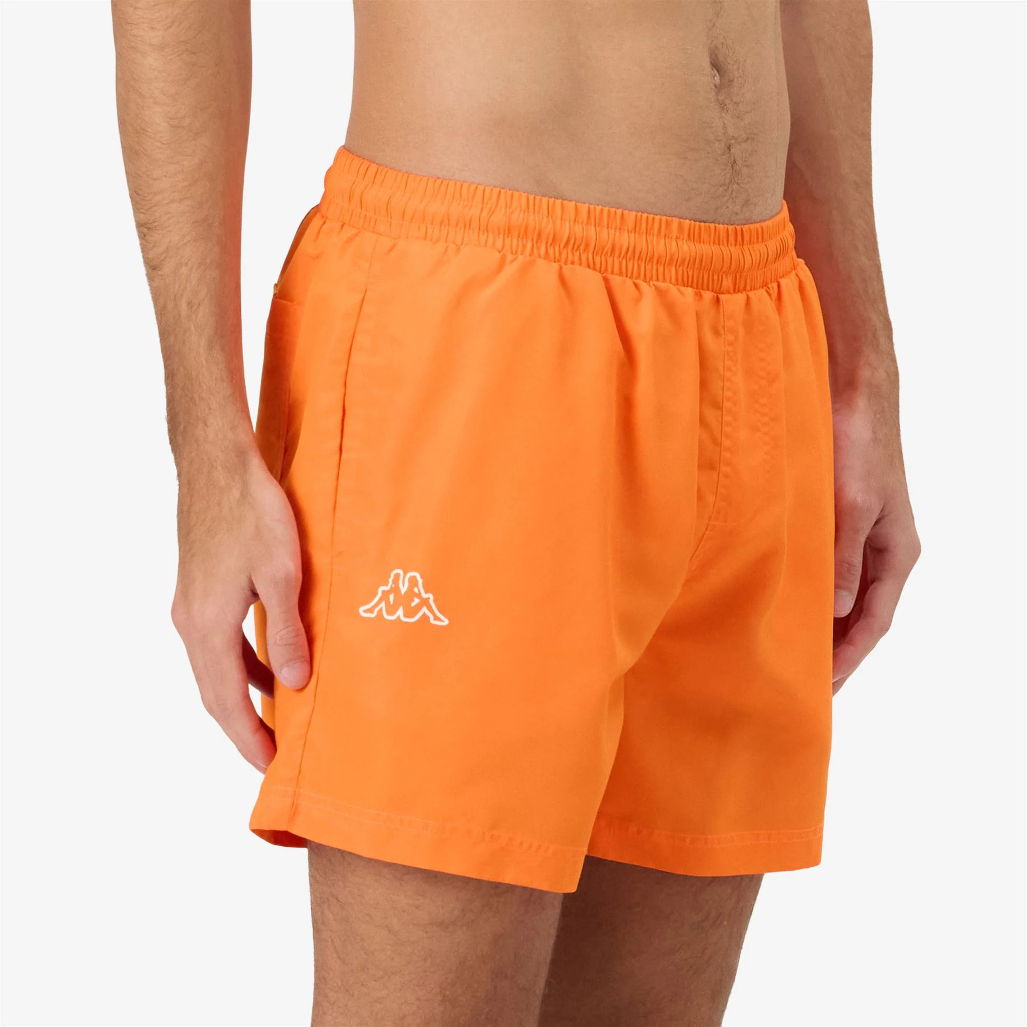 Kappa - Bañadores Hombre Amarillo - Logo Fultomi