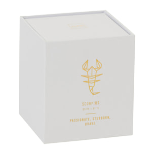 J-Line bougie parfumée – Sapphire Amber Tea – blanc - 50H